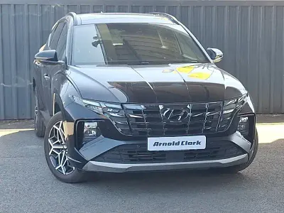 Usado Hyundai Tucson N Line 230 CV (169 kW) 2022 Negro SUV