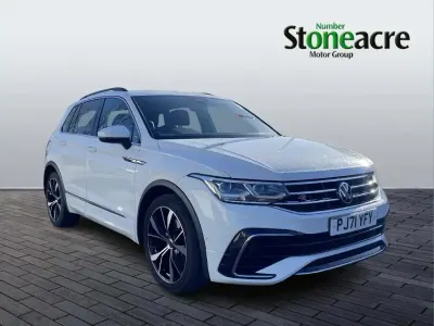Używany VW Tiguan R-line 200 KM (147 kW) 2022 Biały SUV