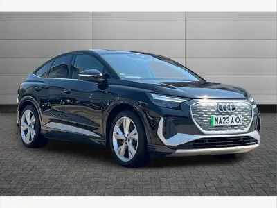 Used Audi Q4 e-tron S-Line 150 kW (204 HP) 2023 Black SUV