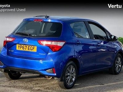 Blue Used 2018 Toyota Yaris Hybrid Hatchback | £12,070 (Fair price)