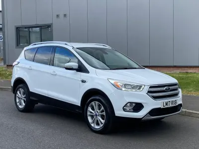 Used Ford Kuga Titanium 120 HP (88 kW) 2017 White SUV