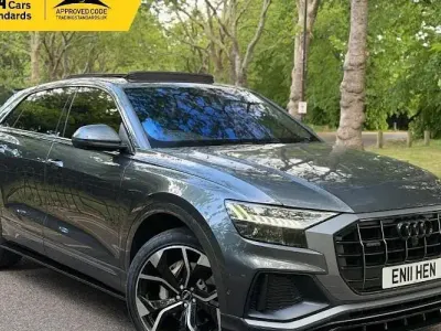 Used Audi Q8 S-Line 286 HP (210 kW) 2019 Grey SUV