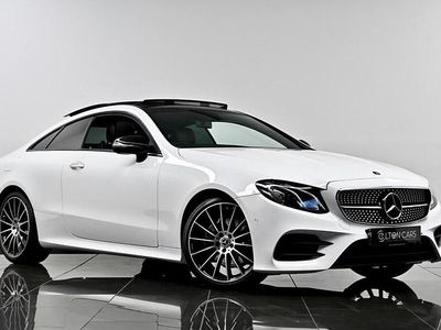 White Used 2018 Mercedes E220 AMG Line Premium Coupe | £17,995 (Fair price)