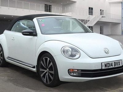 Used VW Beetle Sportline 140 HP (102 kW) 2014 White Cabriolet