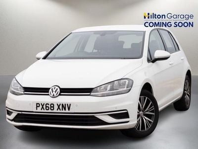 White Used 2018 VW Golf VII SE Hatchback | £11,450 (Good price)