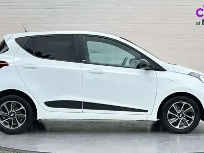 Used Hyundai i10 GO! 67 HP (49 kW) 2018 White Hatchback
