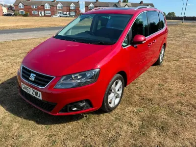 Used Seat Alhambra Ecomotive 150 HP (110 kW) 2017 Red MPV