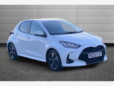 White Used 2025 Toyota Yaris Hybrid Design Hatchback | £19,799 (Good price)