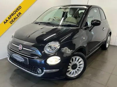 Gebraucht Fiat 500 Lounge 69 PS (50 kW) 2016 Schwarz Kleinwagen