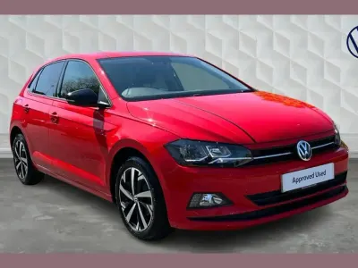 Usado VW Polo Beats 80 HP (58 kW) 2020 Vermelho Citadino