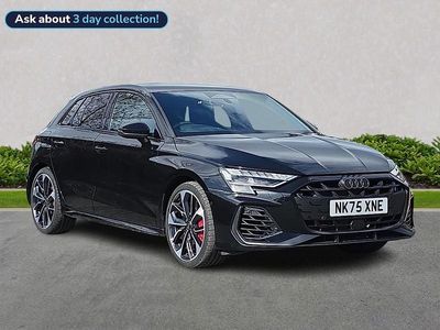 Begagnad Audi S3 Sportback Black Edition 333 HK (244 kW) 2025 Svart Halvkombi