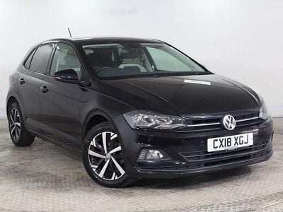 Begagnad VW Polo Beats 95 HK (69 kW) 2018 Svart Halvkombi