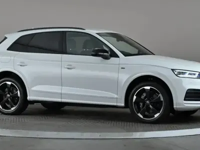 Used Audi Q5 Black Edition 245 HP (180 kW) 2020 White SUV