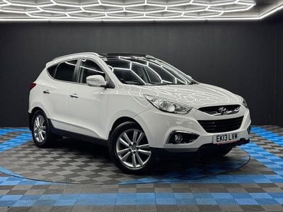 White Used 2013 Hyundai ix35 Premium SUV | £6,990 (Fair price)