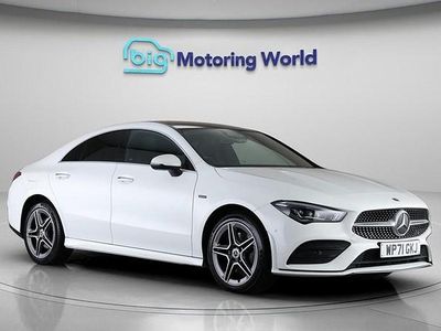 Used Mercedes CLA250e AMG line 2021 White Coupe