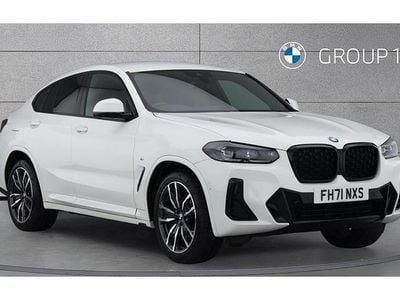 Used BMW X4 M Sport 190 HP (139 kW) 2022 White SUV
