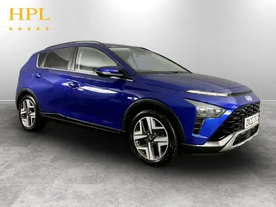 Używany Hyundai Bayon Premium 100 KM (73 kW) 2022 Niebieski SUV