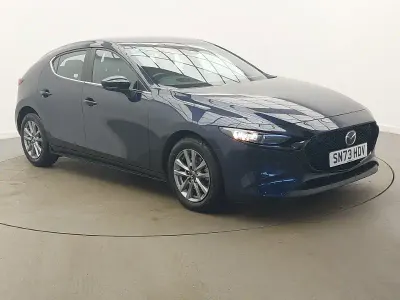 Used Mazda 3 Center-Line 122 HP (89 kW) 2023 Blue Hatchback