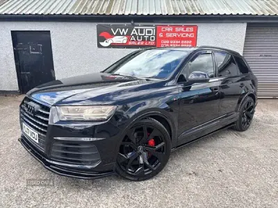 Used Audi Q7 S-Line 272 HP (200 kW) 2017 Black SUV