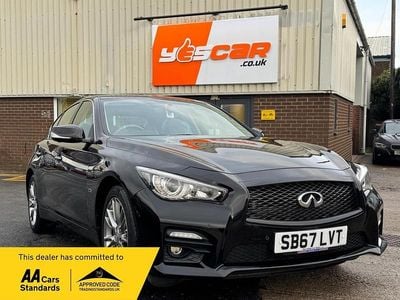 Black Used 2018 Infiniti Q50 Sport Tech Sedan | £11,725 (Fair price)