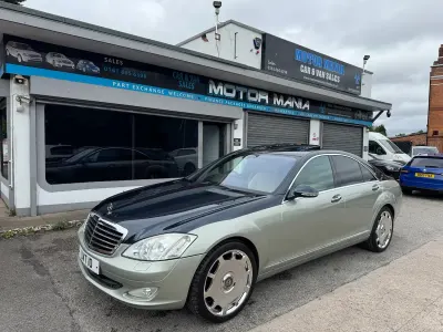 Used Mercedes S320 2007 Black Sedan