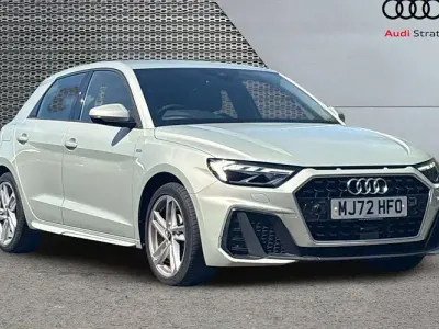 Used Audi A1 Sportback S-Line 95 HP (69 kW) 2022 Silver Hatchback