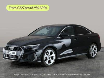 Black Used 2023 Audi A3 S-Line Sedan | £17,416 (Good price)
