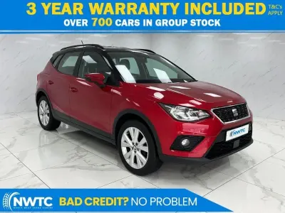 Usado Seat Arona SE Technology 115 HP (84 kW) 2019 Vermelho SUV