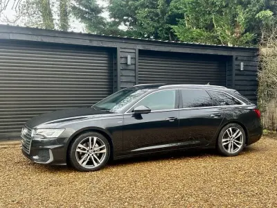 Begagnad Audi A6 S-Line 204 HK (150 kW) 2019 Grå Kombi