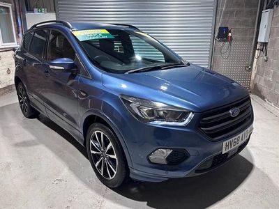 Used Ford Kuga ST-Line 150 HP (110 kW) 2018 Blue SUV