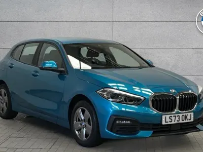 Used BMW 118 Comfort Edition 134 HP (98 kW) 2023 Blue Hatchback