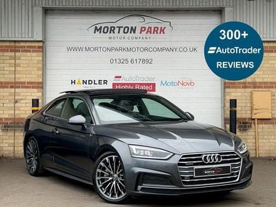 Used Audi A5 S-Line 252 HP (185 kW) 2017 Grey Coupe