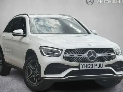 Used Mercedes GLC220 AMG line 194 HP (142 kW) 2019 White SUV