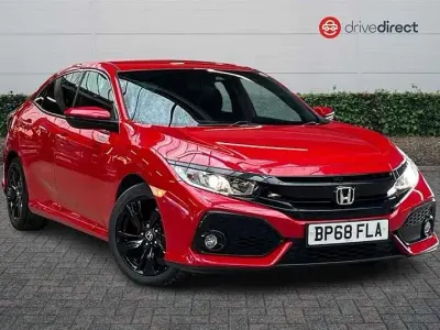 Second-hand Honda Civic SR 126 CP (92 kW) 2018 Roșu Hatchback