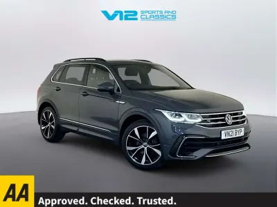 Second-hand VW Tiguan R-line 150 CP (110 kW) 2021 Gri SUV