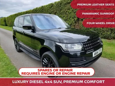 Begagnad Land Rover Range Rover Vogue 275 HK (202 kW) 2014 Svart SUV