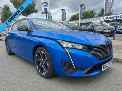 Used Peugeot 308 Allure Premium 130 HP (95 kW) 2023 Blue Hatchback