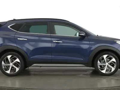 Used Hyundai Tucson Premium SE 141 HP (103 kW) 2017 Blue SUV