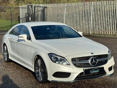 White Used 2015 Mercedes CLS220 AMG line Coupe | £11,350 (Fair price)