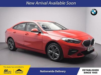 Used BMW 218 Sport Line 136 HP (100 kW) 2021 Red Sedan
