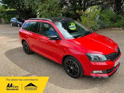 Used Skoda Fabia Monte Carlo 2015 Red Estate