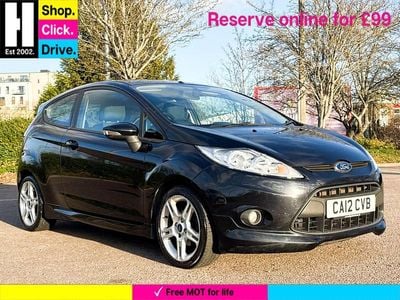 Black Used 2012 Ford Fiesta Zetec Hatchback | £2,799 (Good price)