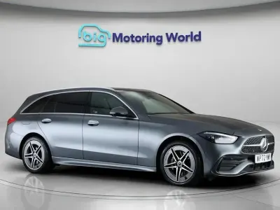 Used Mercedes C300e AMG line 2023 Grey Estate