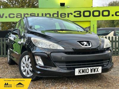 Black Used 2010 Peugeot 308 S Hatchback | £3,950 (Expensive)