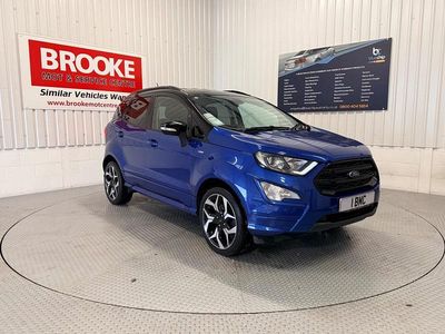 Blue Used 2018 Ford Ecosport ST-Line SUV | £6,990 (Fair price)