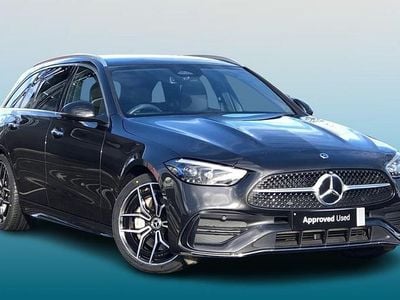 Grey Used 2023 Mercedes C220 AMG Line Premium Plus Estate | £32,995