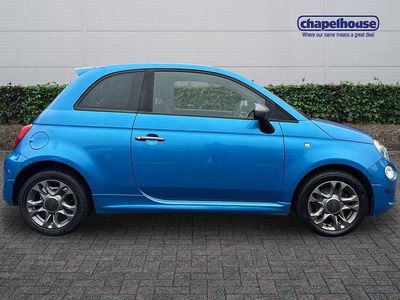 Used Fiat 500S S 69 HP (50 kW) 2017 Blue Hatchback