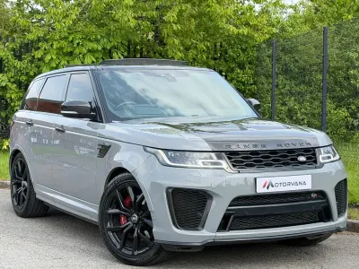 Used Land Rover Range Rover Sport SVR 575 HP (422 kW) 2018 Grey SUV