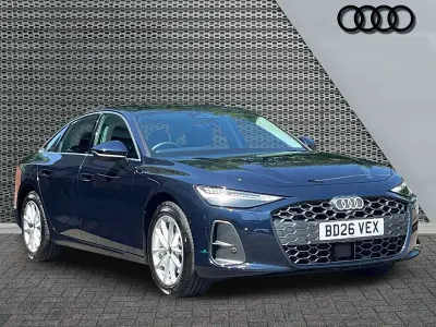 Used Audi A6 Sport 200 HP (147 kW) 2026 Firmament blue, metallic Sedan