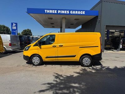 Used Ford Transit Custom 130 HP (95 kW) 2022 Yellow Van